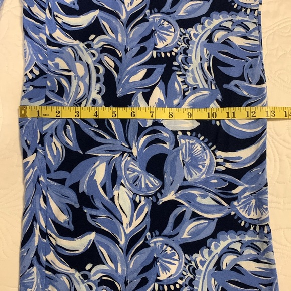 Lilly Pulitzer Women Avery Crop Pants You’re The Zest Large - Picture 10 of 13